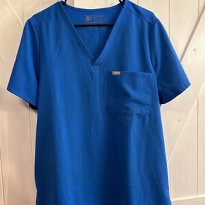 FIGS XL Catarina and XL Zamora- bright blue